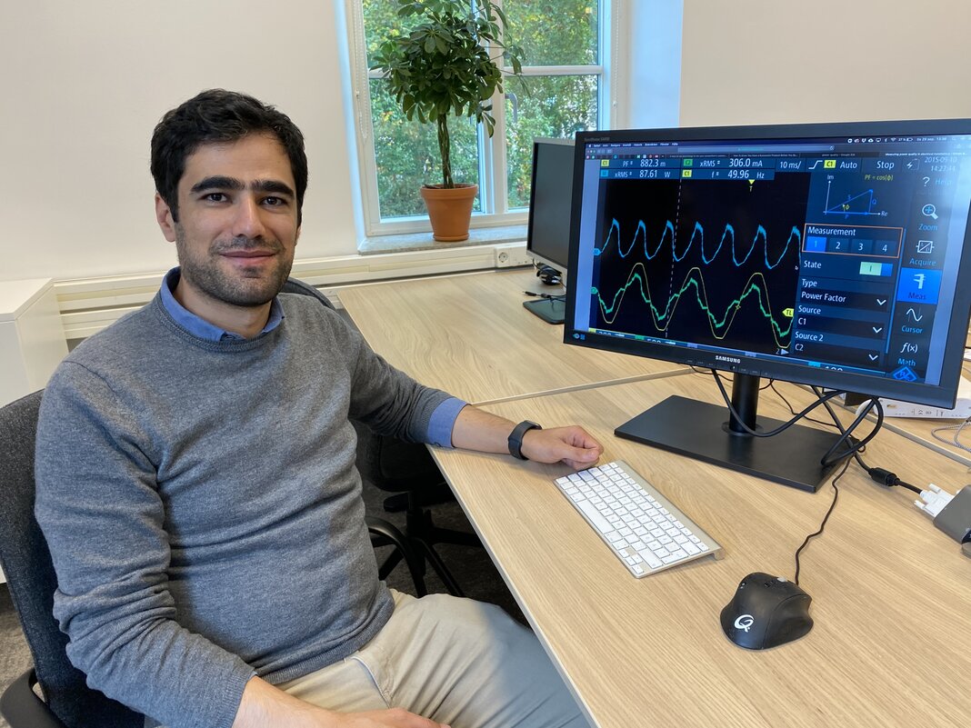 Ebrahim is breaking new ground with machine learning methods for power quality analysis