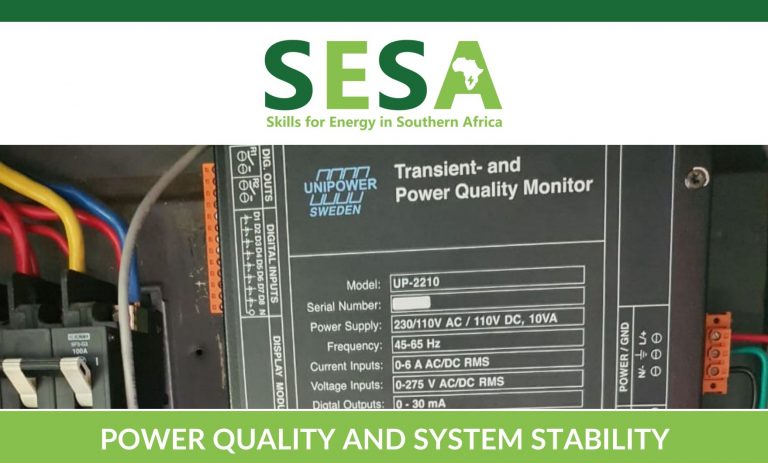 Power Quality and System Stability