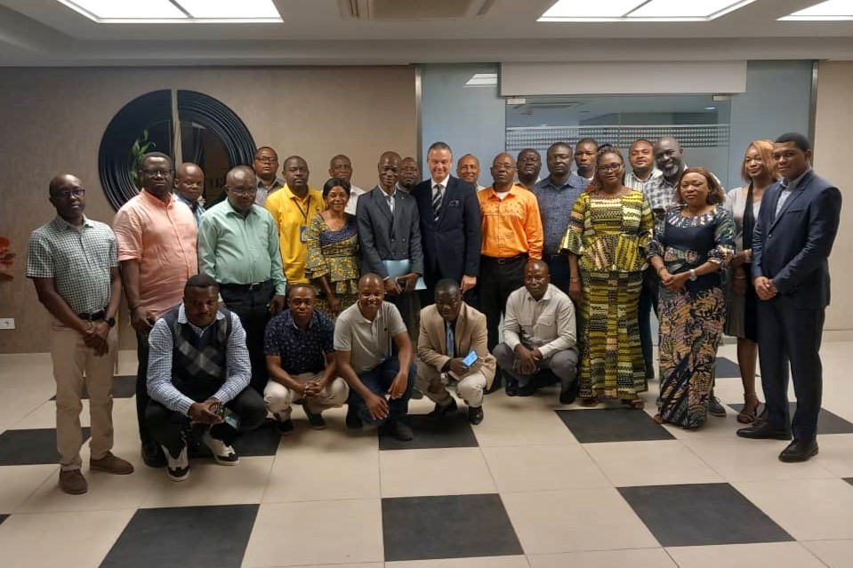 Unipower training in Congo